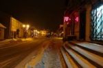 Miasto zimą (Radziejów - rynek miejski)