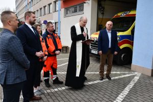 Uroczyste poświęcenie pojazdów