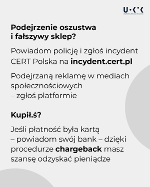 grafika informacyjna na temat zakupów w sieci