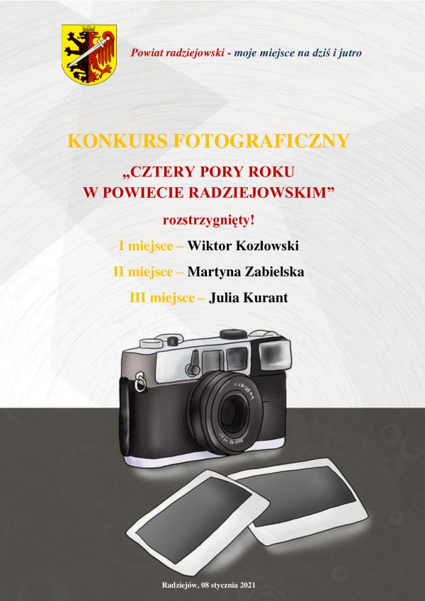 Konkurs fotograficzny rozstrzygnięty!