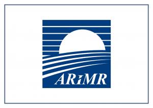Niebieskie logo ARiMR