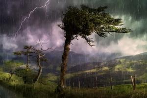 Ostrzeżenie meteorologiczne o burzach z gradem
