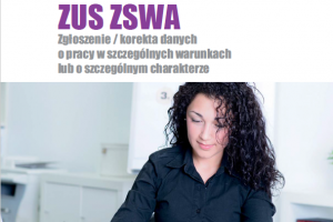 Napis ZUS ZSWA