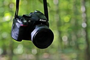 Aparat fotograficzny marki Nikon